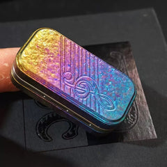 Ice Crystal Titanium Tuning Fork Slider