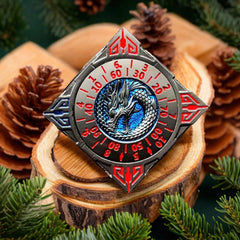 Dados DND - Juego de dados giratorios de metal D&D 7 en 1