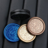 Metal Sandwich Fidget Push Coin