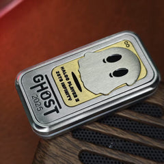 Fidget Slider con diseño de fantasma: juguete EDC magnético de triple capa para el alivio diario