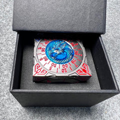 Dados DND - Juego de dados giratorios de metal D&D 7 en 1