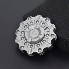 Magnetic Slider & Fidget Spinner – Heavy Metal, Premium Bearings, Silent Long Spin,