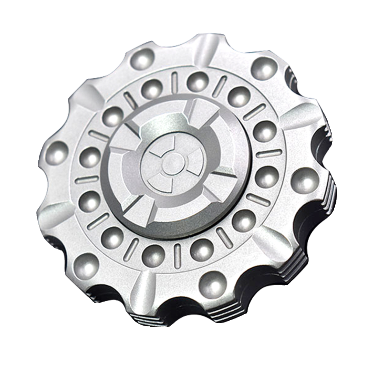 Magnetic Slider & Fidget Spinner – Heavy Metal, Premium Bearings, Silent Long Spin,