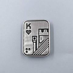 Metal Poker Push Coin Fidget Toy