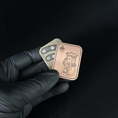 Metal Poker Push Coin Fidget Toy