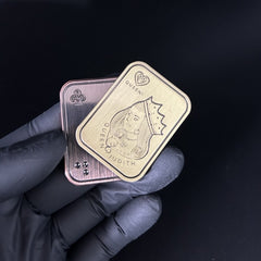 Metal Poker Push Coin Fidget Toy