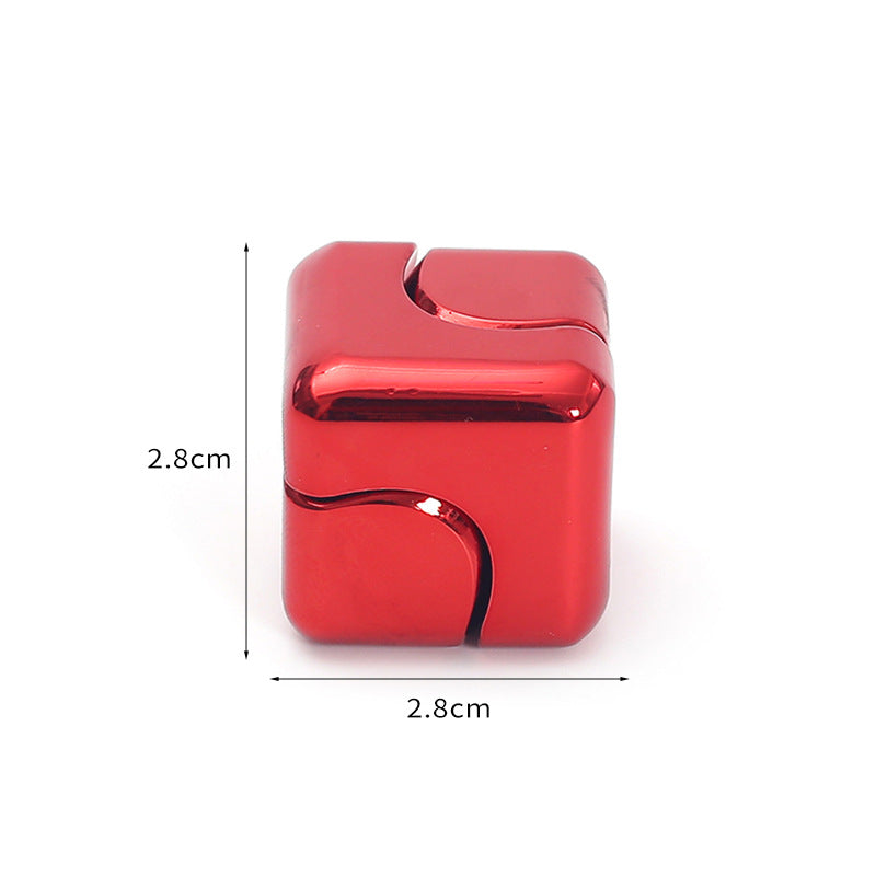Zinc Alloy Cube Fidget Spinner Rubik's Cube