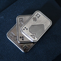 Metal Poker Push Coin Fidget Toy