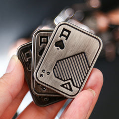 Metal Poker Push Coin Fidget Toy