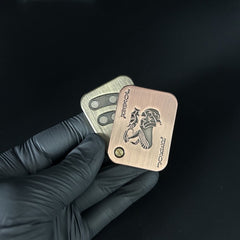 Metal Poker Push Coin Fidget Toy