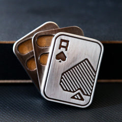 Metal Poker Push Coin Fidget Toy