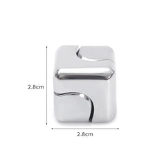 Zinc Alloy Cube Fidget Spinner Rubik's Cube