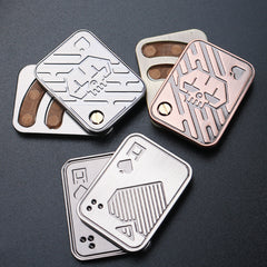 Metal Poker Push Coin Fidget Toy